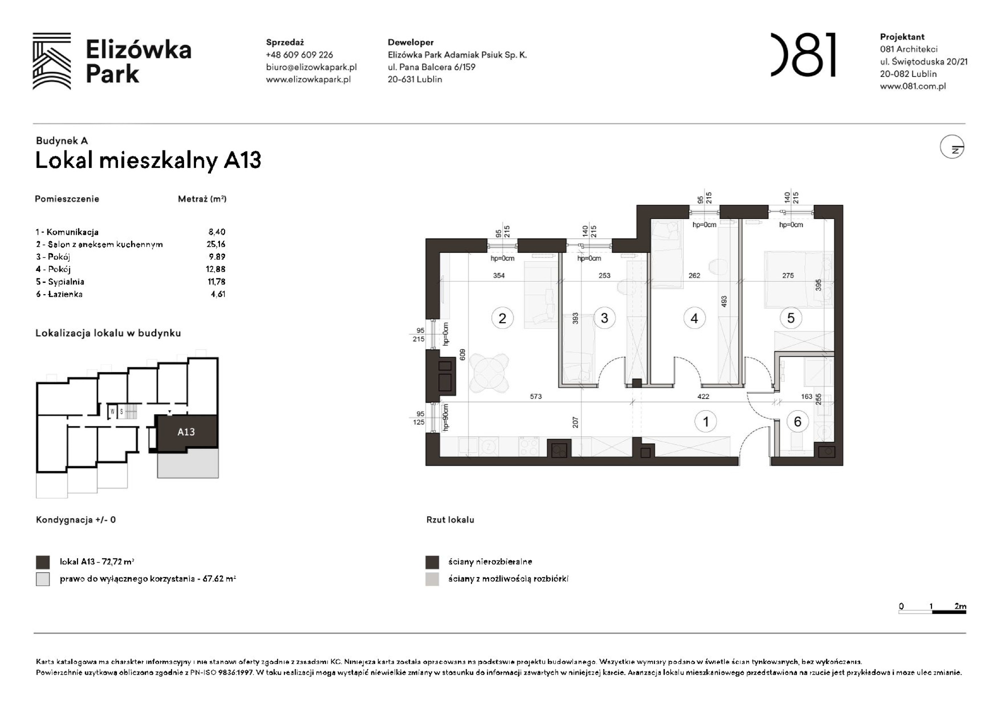 4 pokoje dom, 72,72 m², piętro: 0 – Elizówka Park
