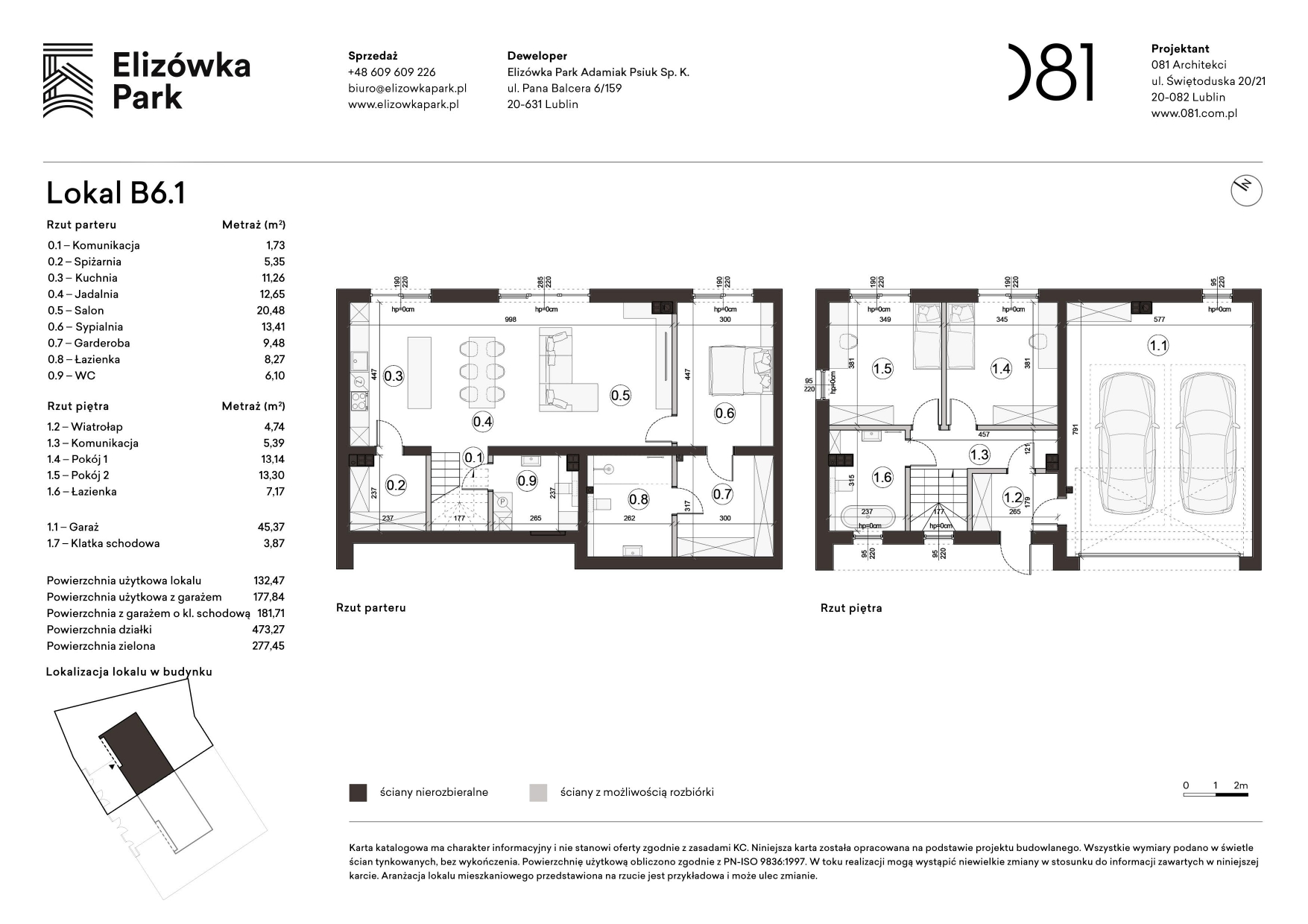 4 pokoje dom, 181,71 m², piętro: 0 – Elizówka Park