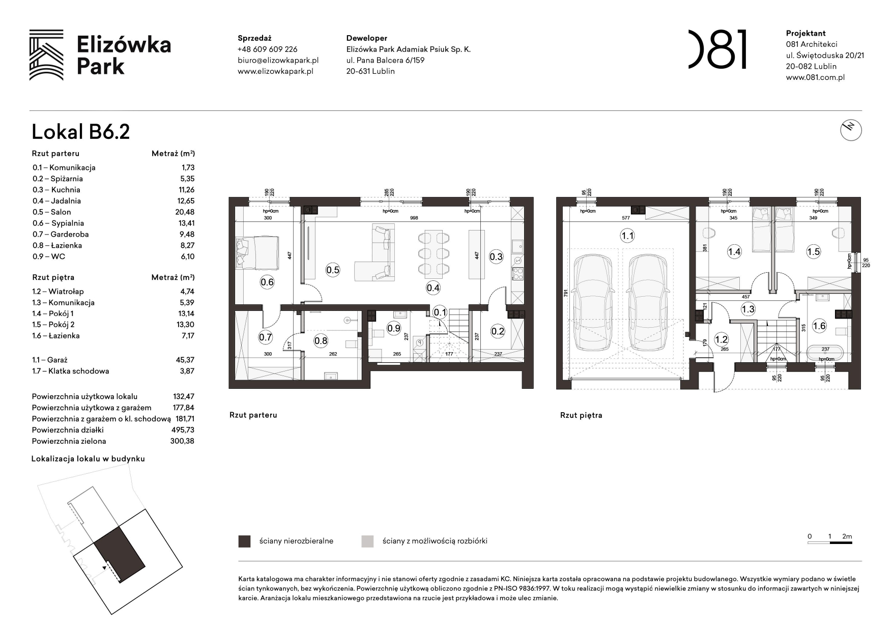 4 pokoje dom, 181,71 m², piętro: 0 – Elizówka Park