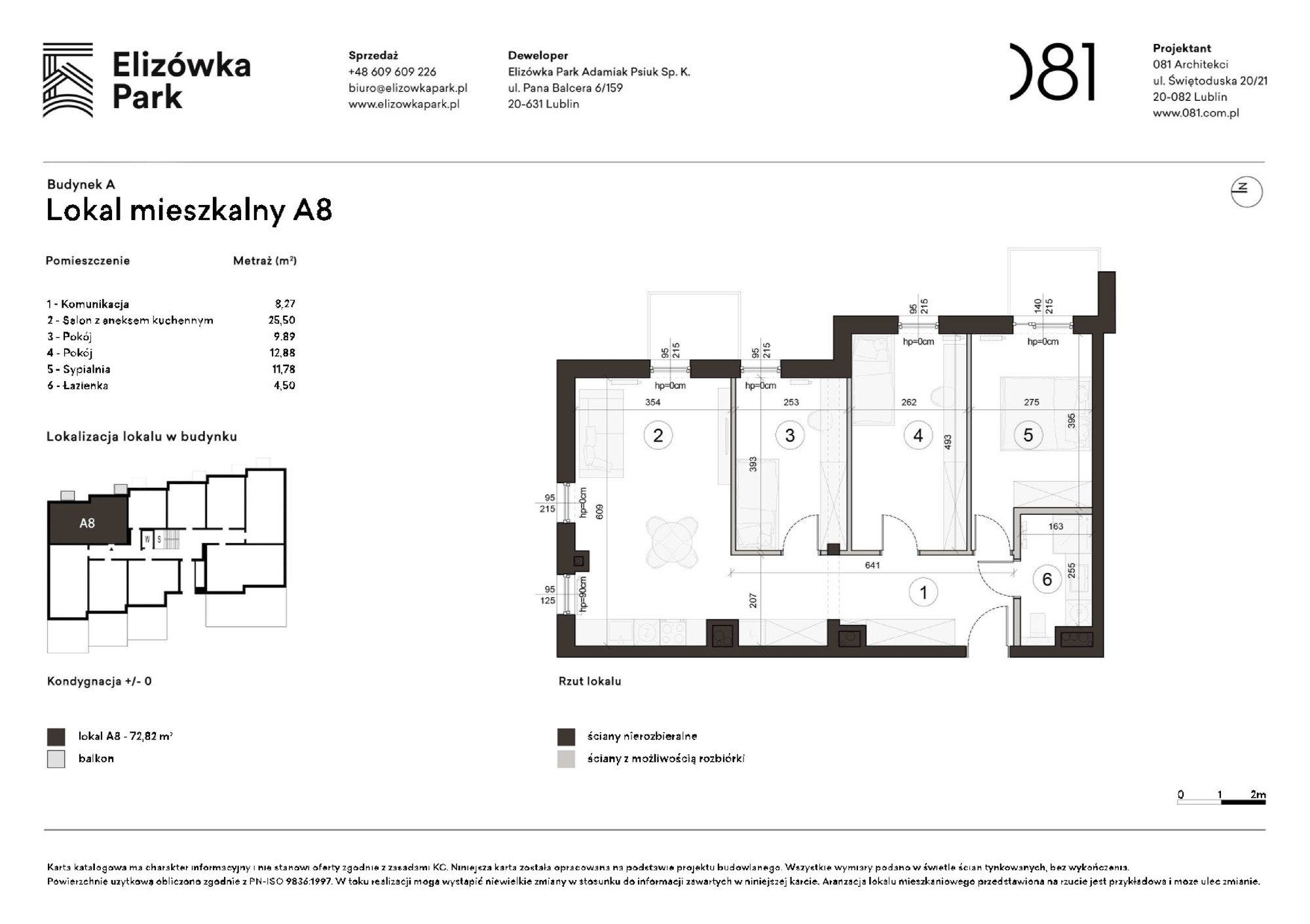 4 pokoje dom, 72,82 m², piętro: 0 – Elizówka Park