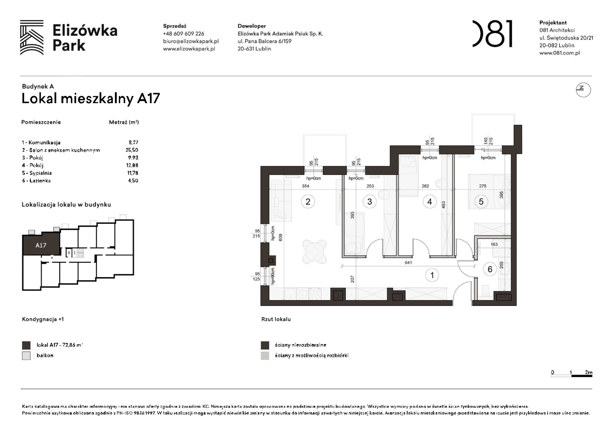4 pokoje dom, 72,86 m², piętro: 1 – Elizówka Park