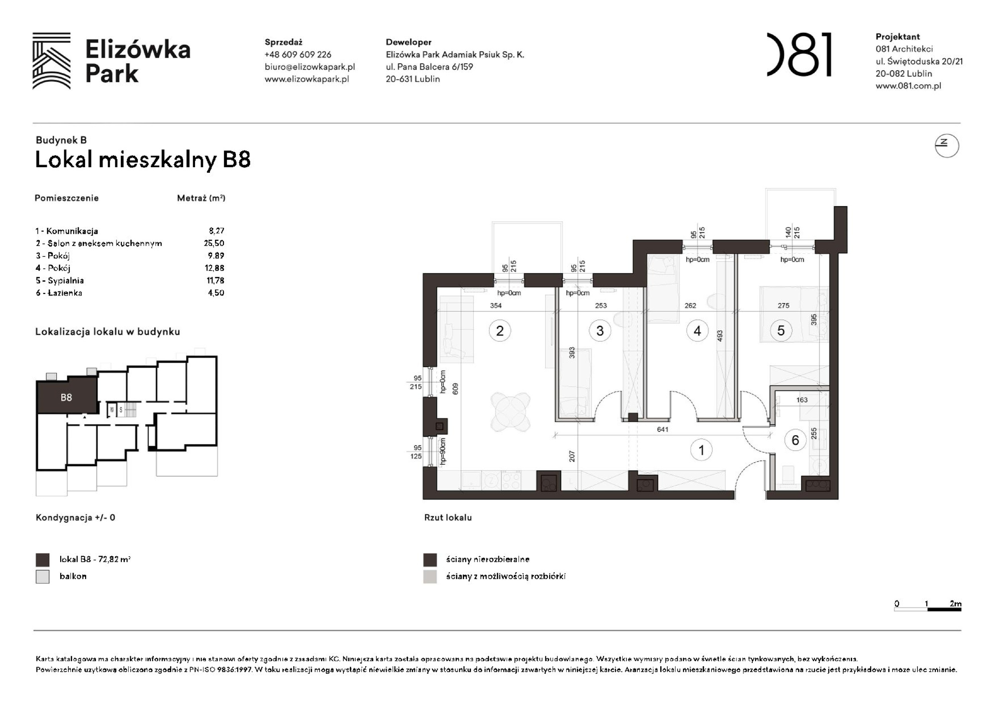 4 pokoje dom, 72,82 m², piętro: 0 – Elizówka Park