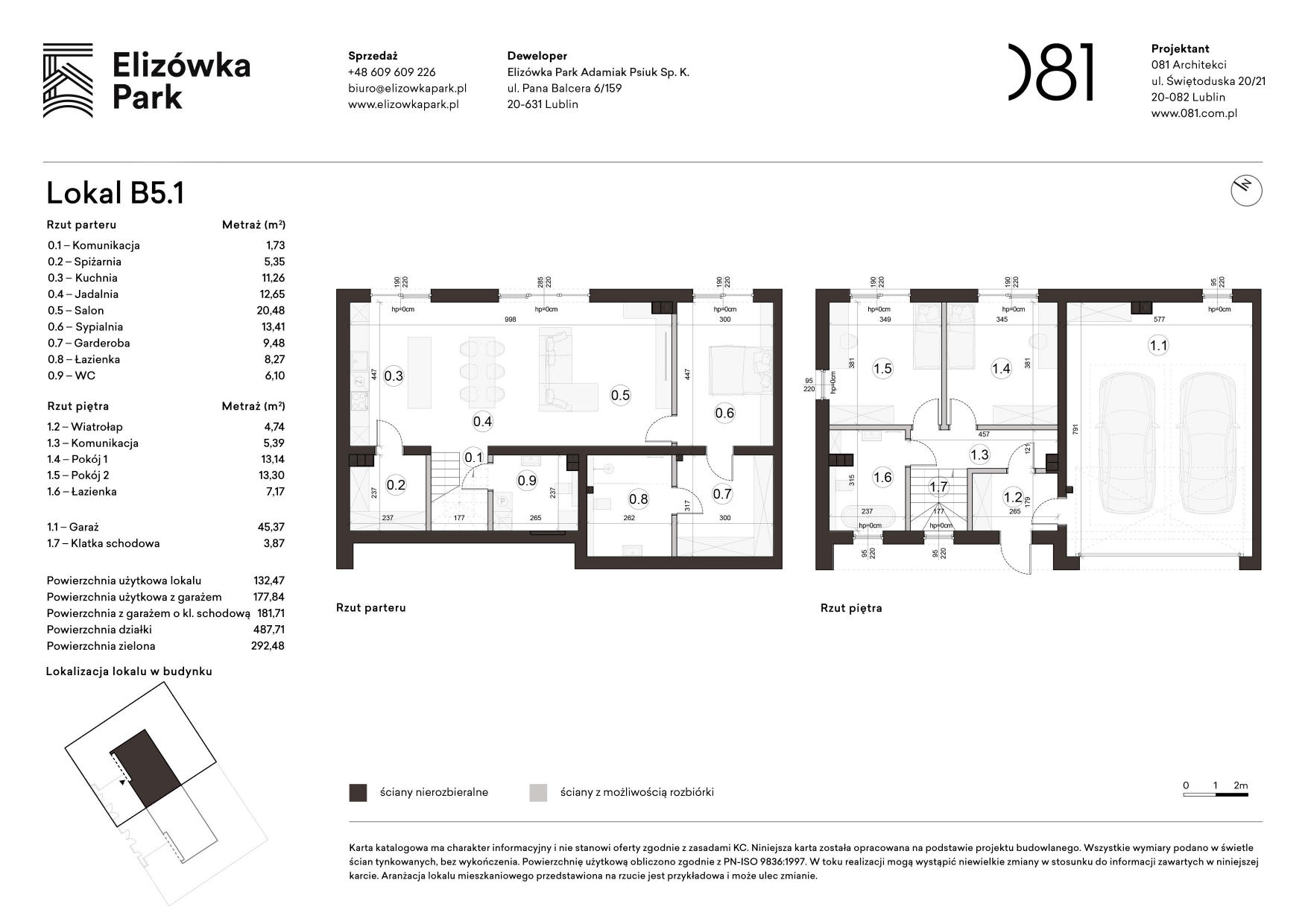 4 pokoje dom, 181,71 m², piętro: 0 – Elizówka Park